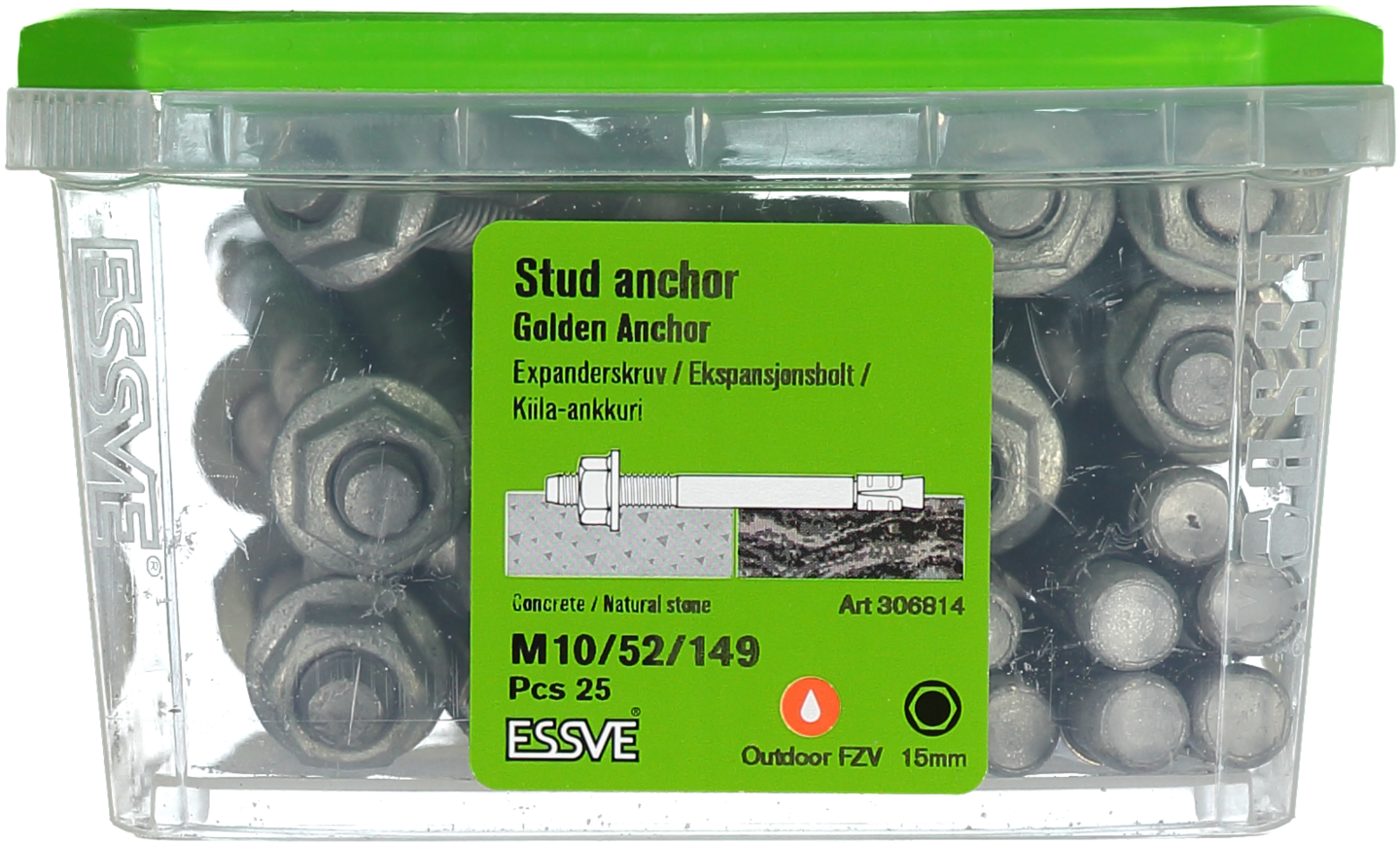 EXPANDER FZV M10/52/149 25ST GOLDEN ANCHOR