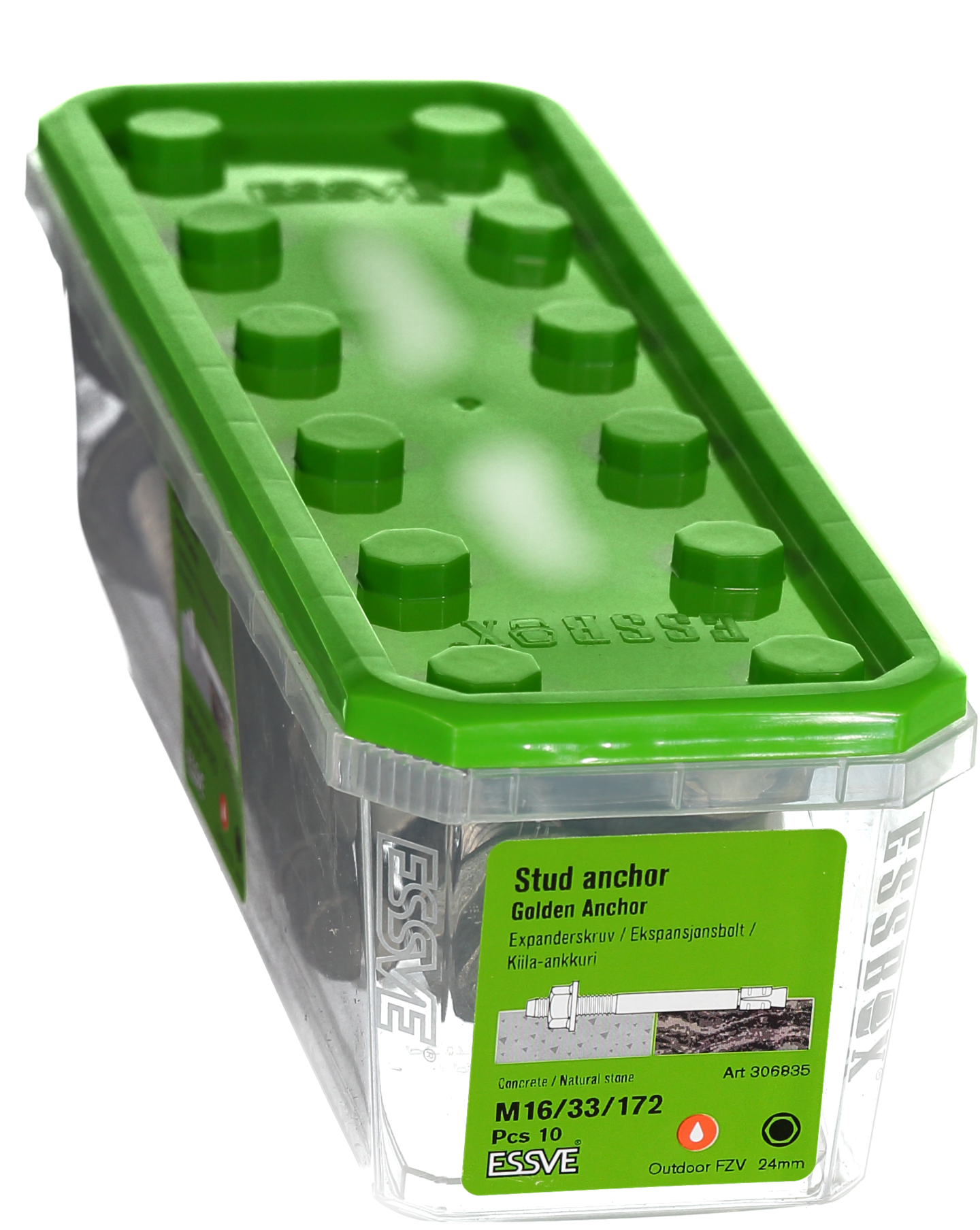 EXPANDER FZV M16/33/172 10ST GOLDEN ANCHOR