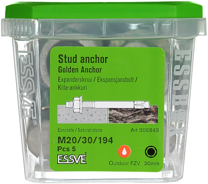 EXPANDER FZV M20/194 5ST GOLDEN ANCHOR