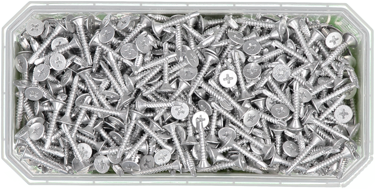 GIPSSKRUV ESSVE GU BORRSPETS PH2 CORRSEAL 3,5X25 1000ST