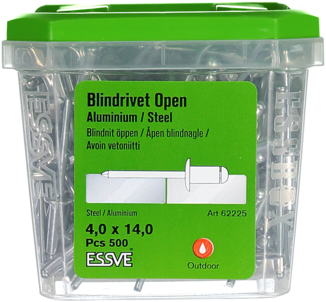 BLINDNIT AL/ST KH-500 4X14 500ST