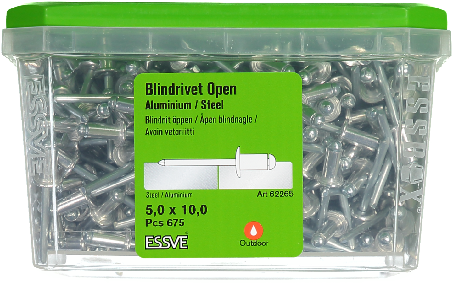 BLINDNIT AL/ST KH-675 5X10 675ST