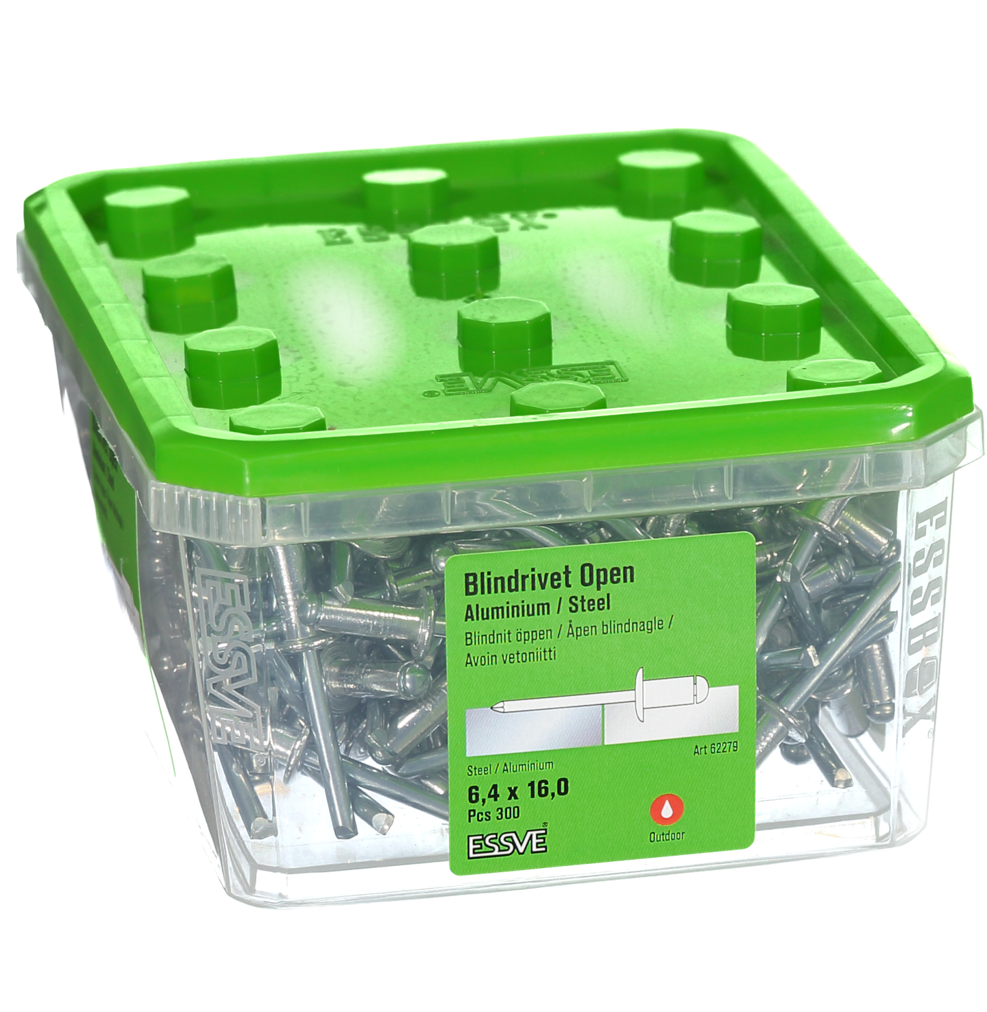 BLINDNIT AL/ST KH-300 6,4X16 300ST