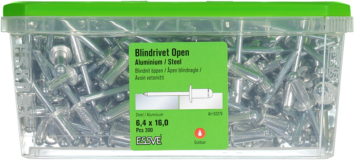 BLINDNIT AL/ST KH-300 6,4X16 300ST