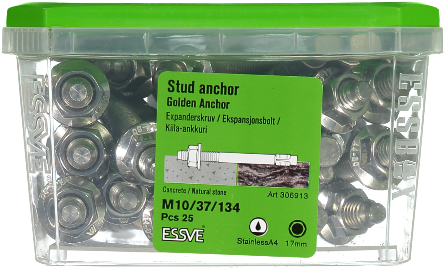 EXPANDER RFR A4 M10/37/134 25ST GOLDEN ANCHOR