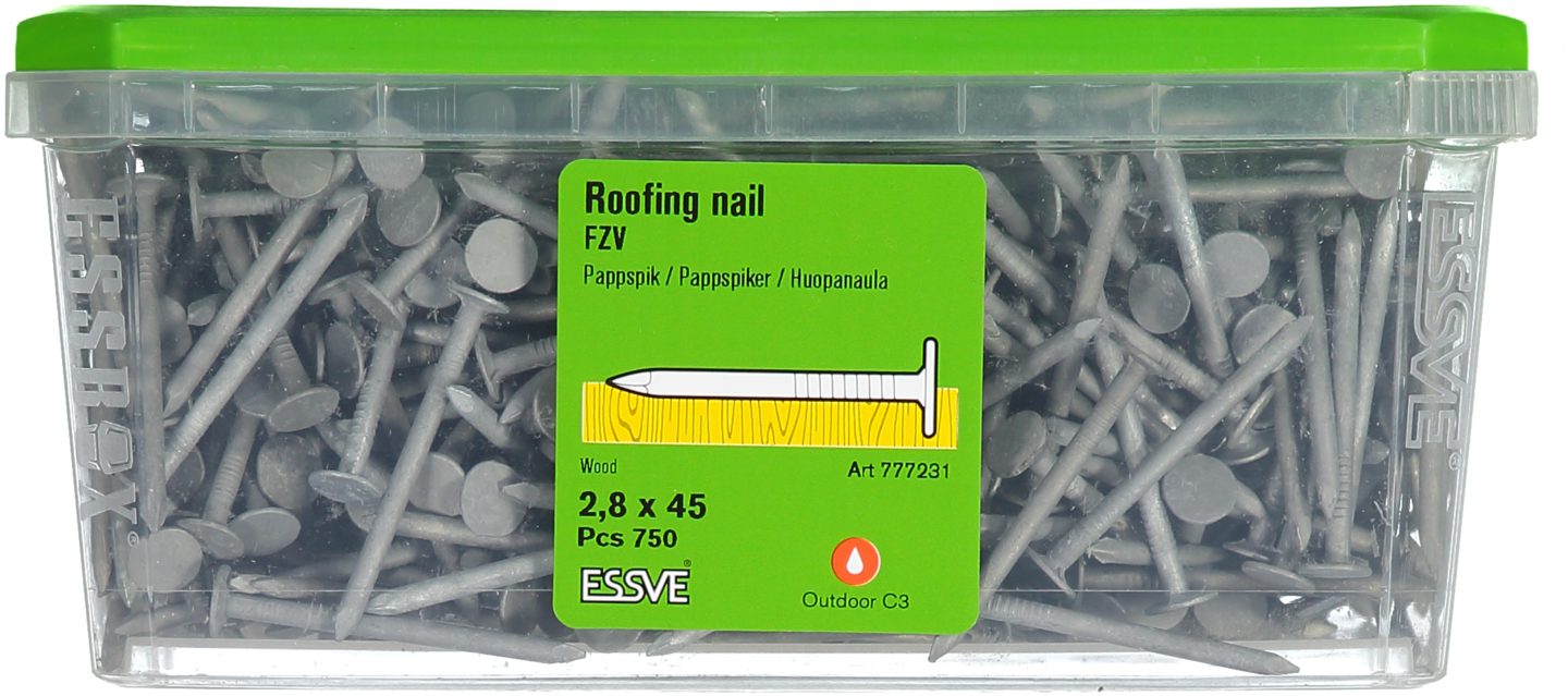 PAPPSPIK RUND FZV 2,8X45 750ST