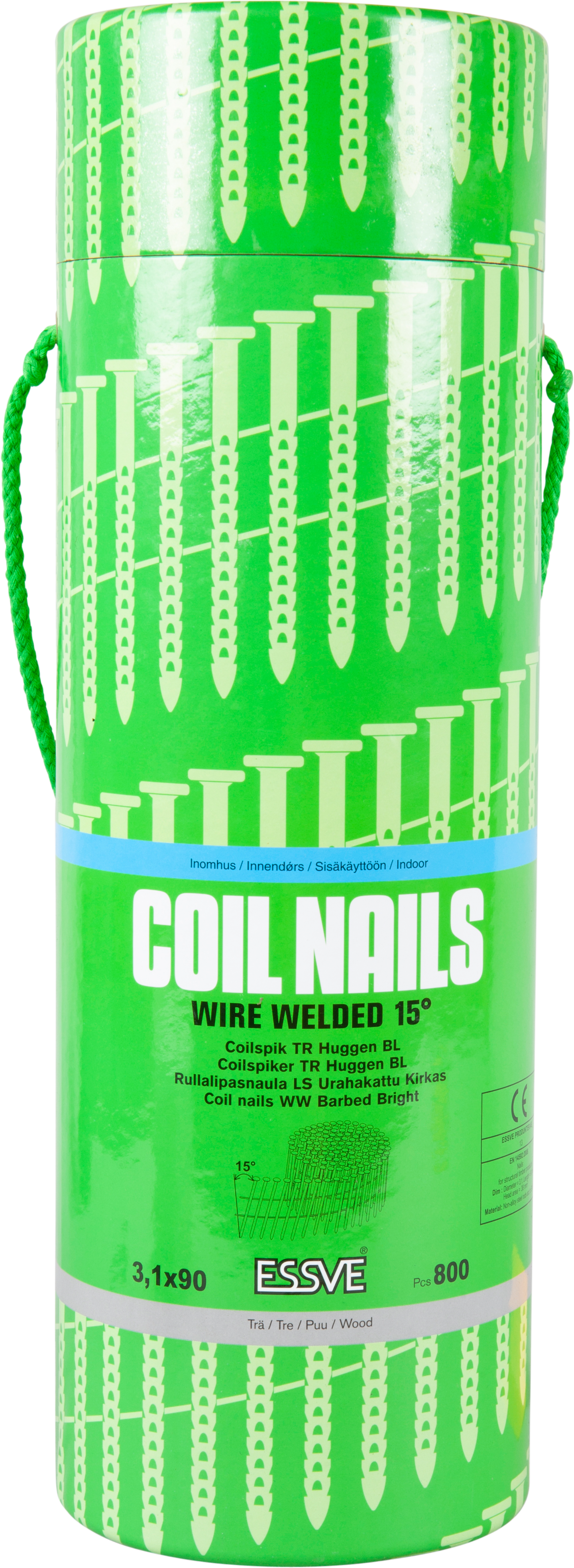 COILSPIK HUGG TR15G BL H3,1X90 800ST