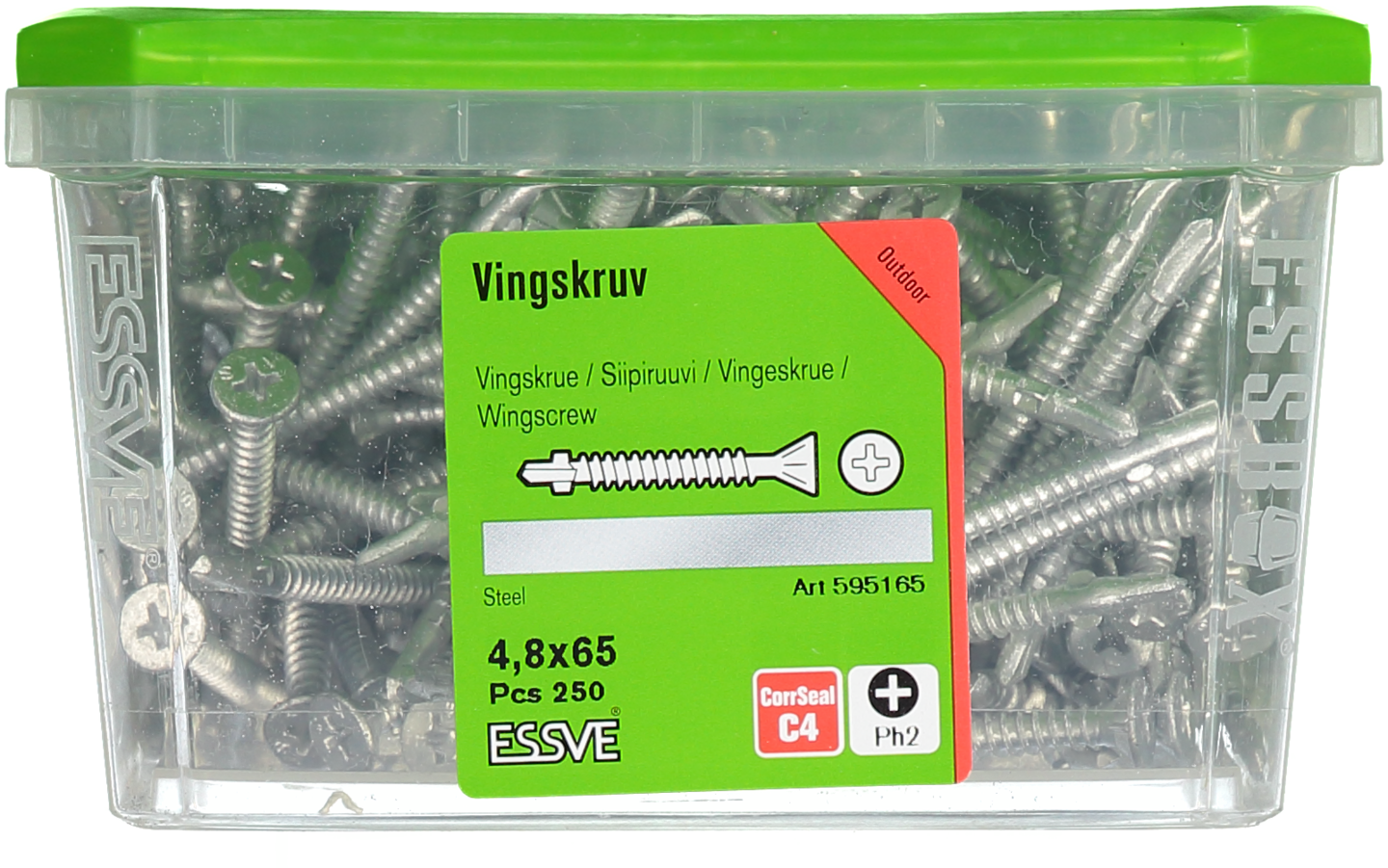 VINGSKRUV FS CS 4,8X65 250ST