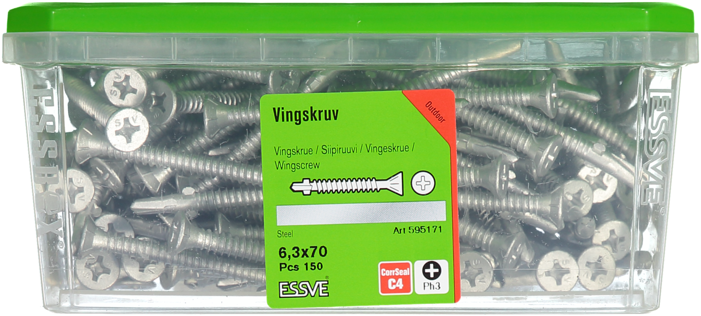 VINGSKRUV FS CS 4,8X65 250ST