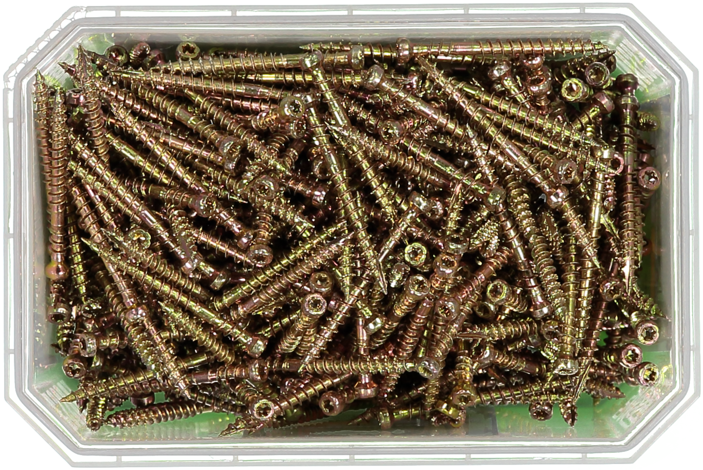 SOCKELSKRUV GULD 3,9X42 400ST TRÄ/STÅLREGEL