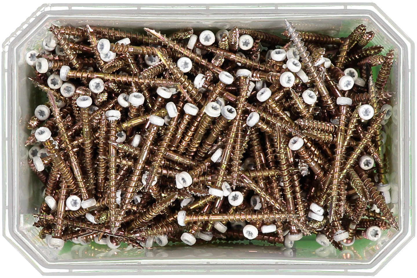 SOCKELSKRUV VIT 3,9X42 400ST TRÄ/STÅLREGEL