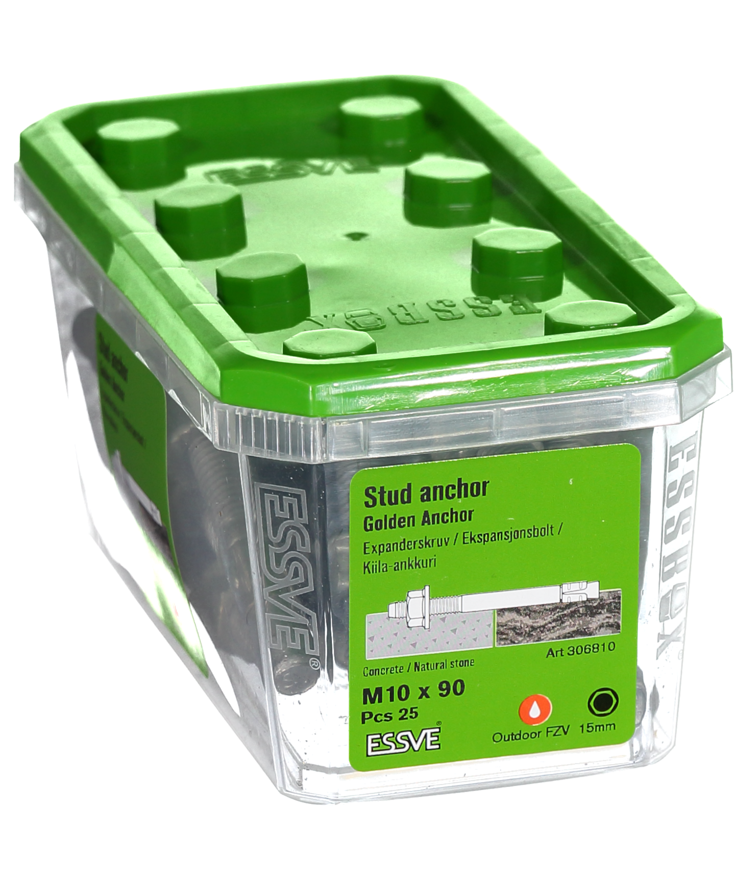 EXPANDER GA FZV M10X90 25ST