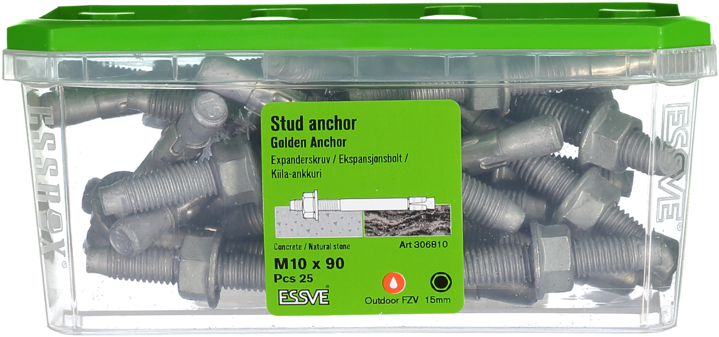 EXPANDER GA FZV M10X90 25ST