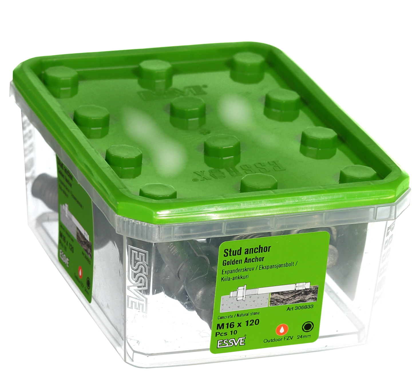 EXPANDER FZV M16X120 GA 10ST