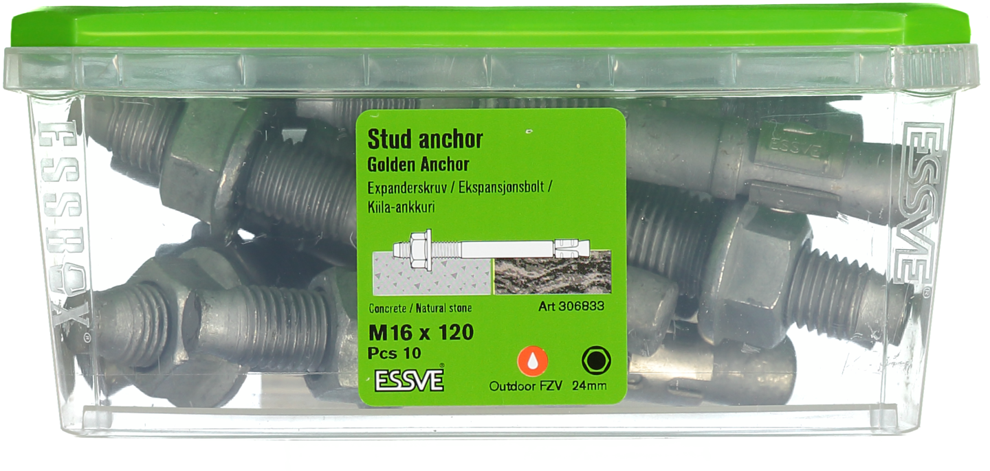 EXPANDER FZV M16X120 GA 10ST