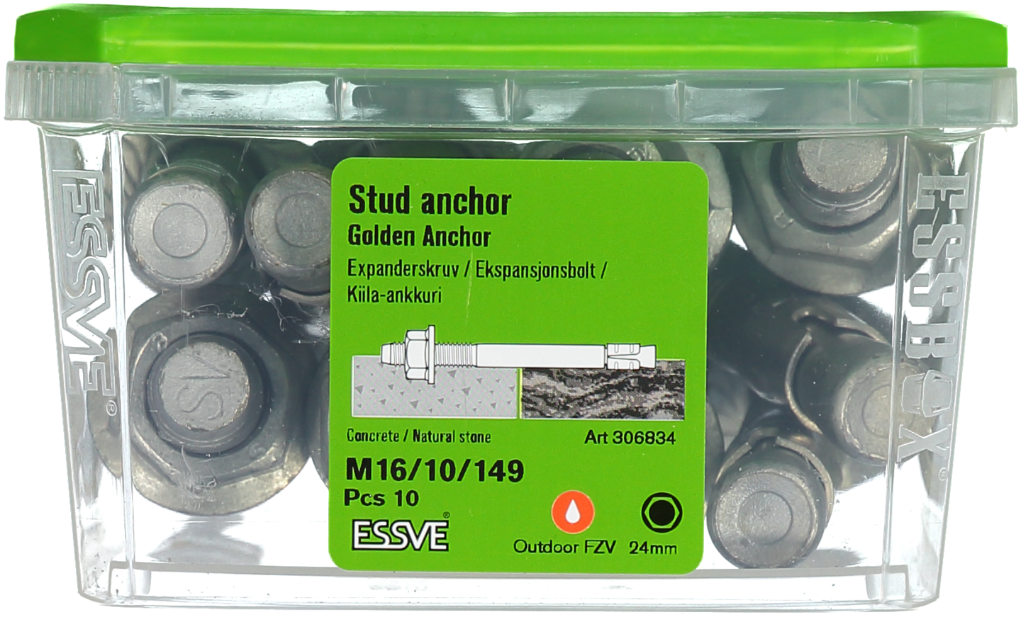 EXPANDER FZV M16X149 GA 10ST