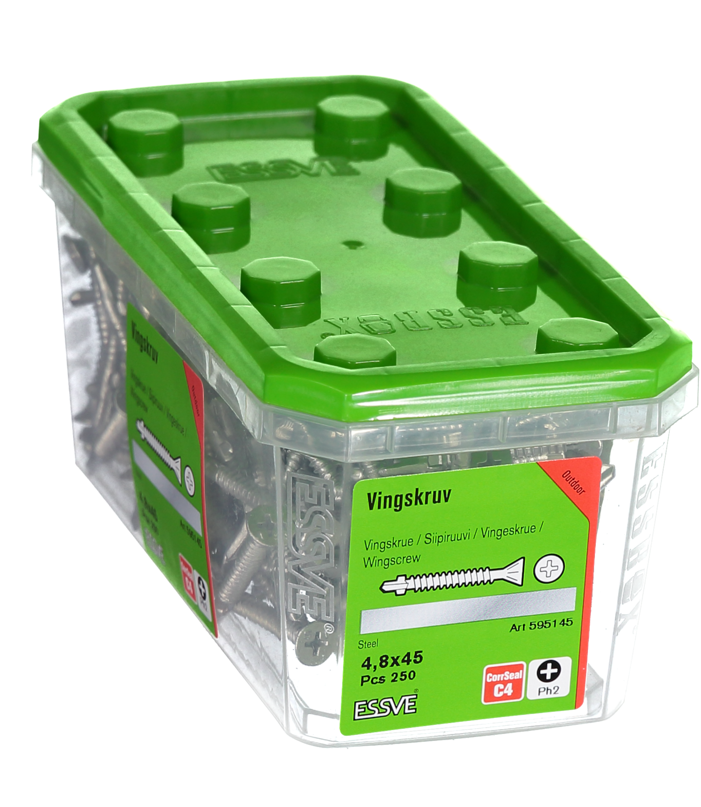 VINGSKRUV CS FS 4,8X45 250ST