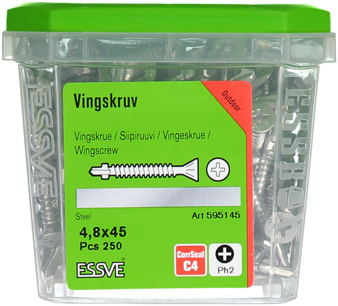 VINGSKRUV CS FS 4,8X45 250ST