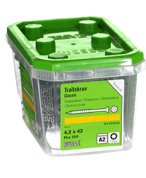 TRALLSKRUV A2 4,2X42MM 250ST