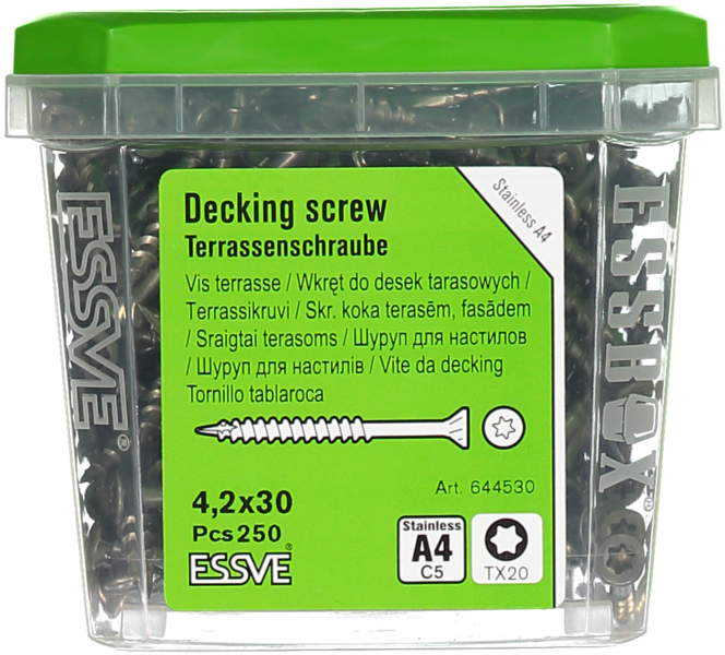 TRALLSKRUV A4 4,2X30MM 250ST