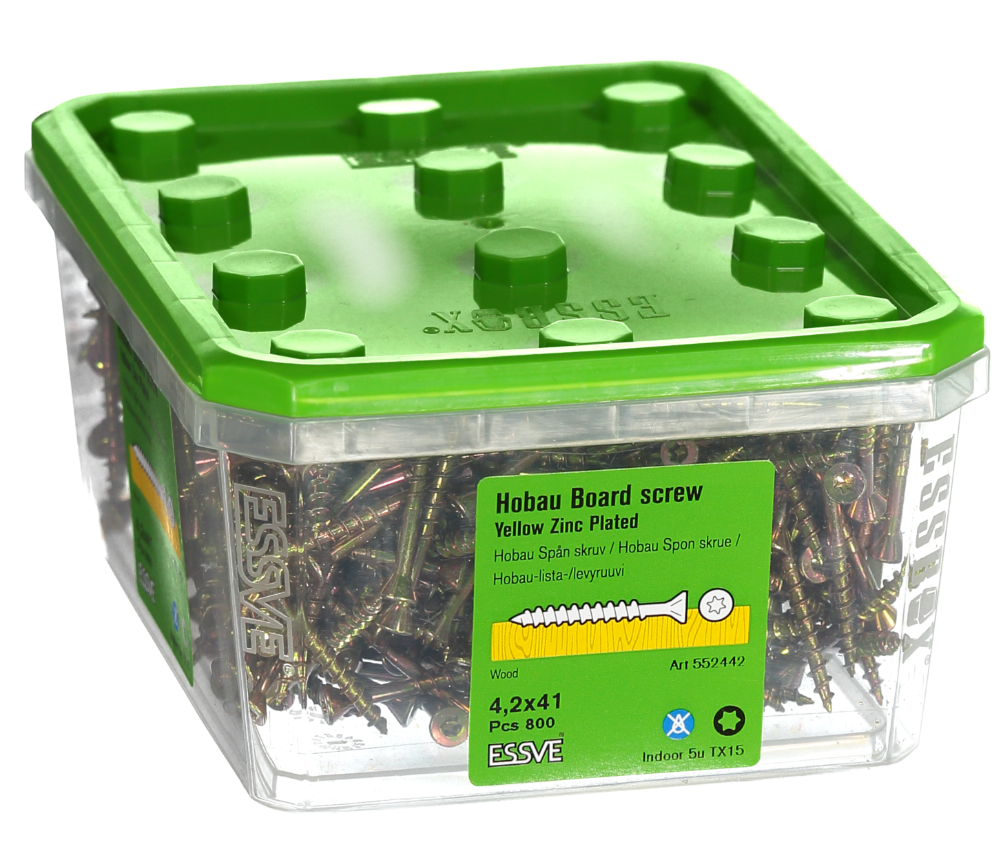 SKRUV ESSVE HOBAU TX15 GULKROM 4,2X41 800ST