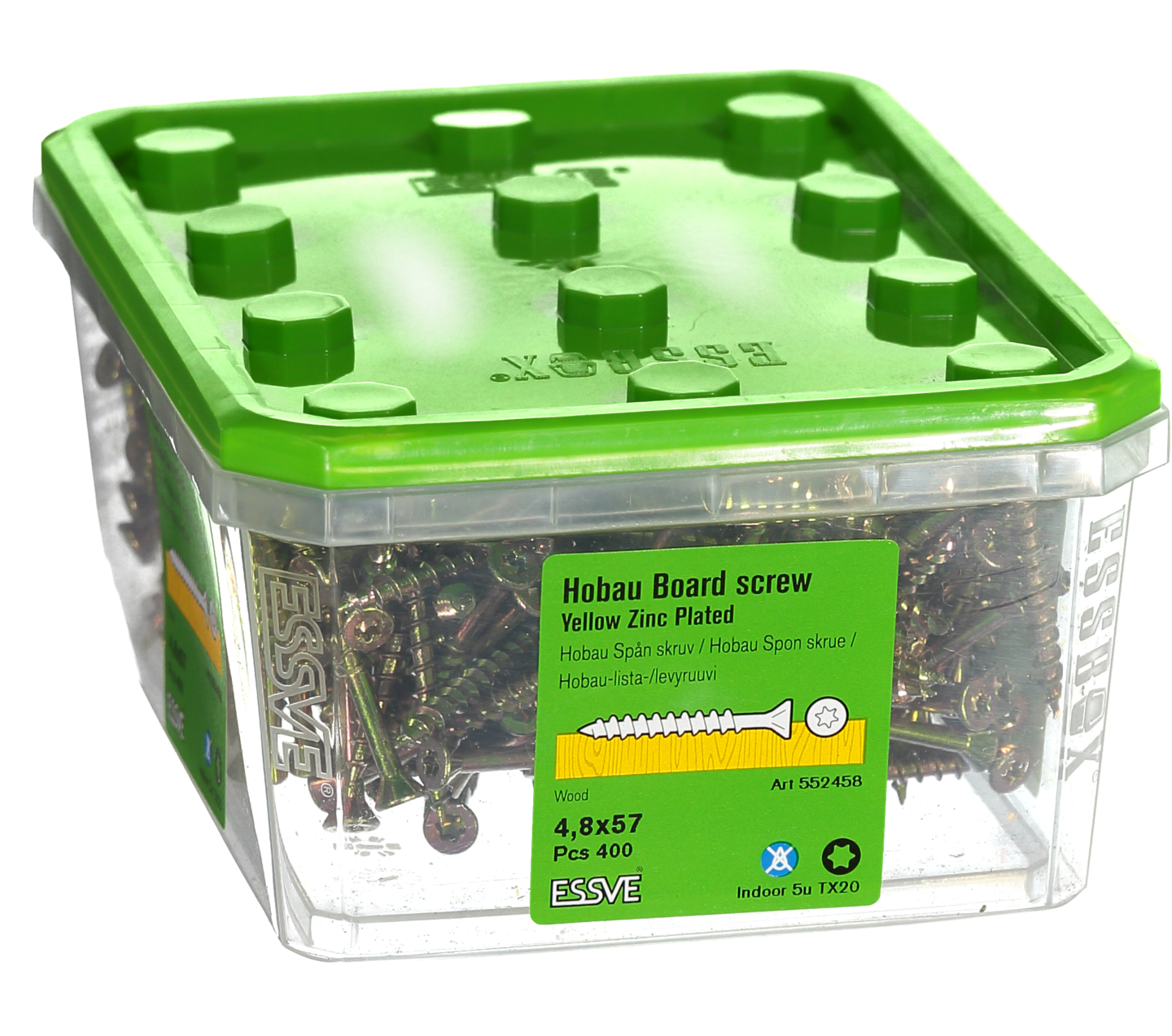 SKRUV ESSVE HOBAU TX20 GULKROM 4,8X57 400ST