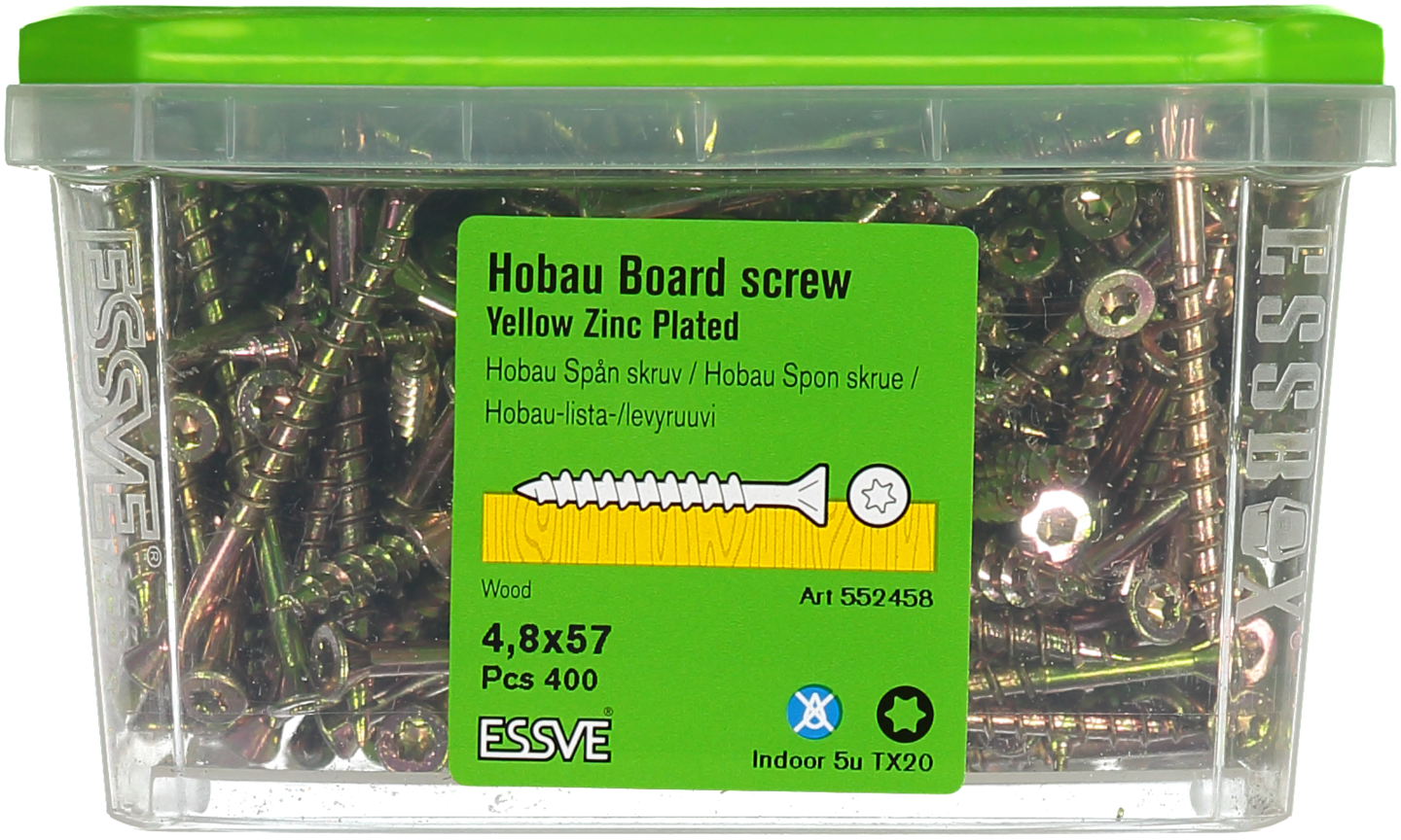 SKRUV ESSVE HOBAU TX20 GULKROM 4,8X57 400ST