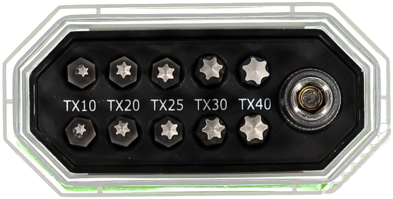 BITSSET KONISK TX 11 DELAR ESSVE