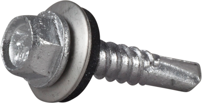 BYGGPLÅTSKRUV ESSVE CORRSEAL BORRSP SEXKANTS A2 BRICKA 5,5X25 200