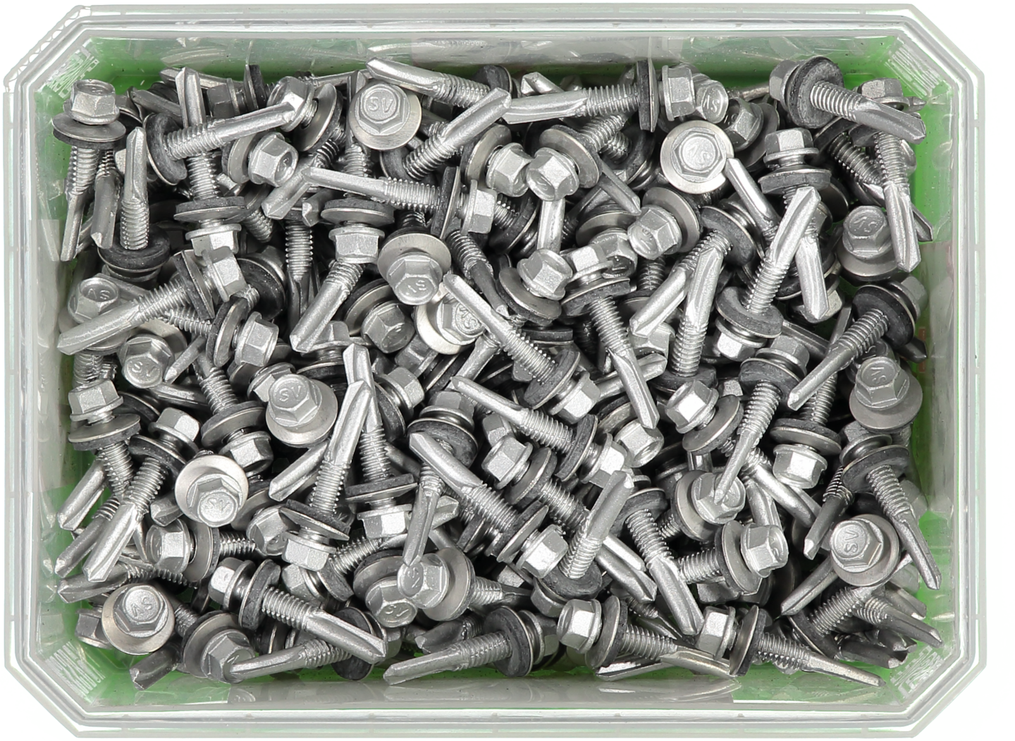 BYGGPLÅTSKRUV ESSVE CORRSEAL BORRSP SEXKANTS A2 BRICKA 5,5X32 200