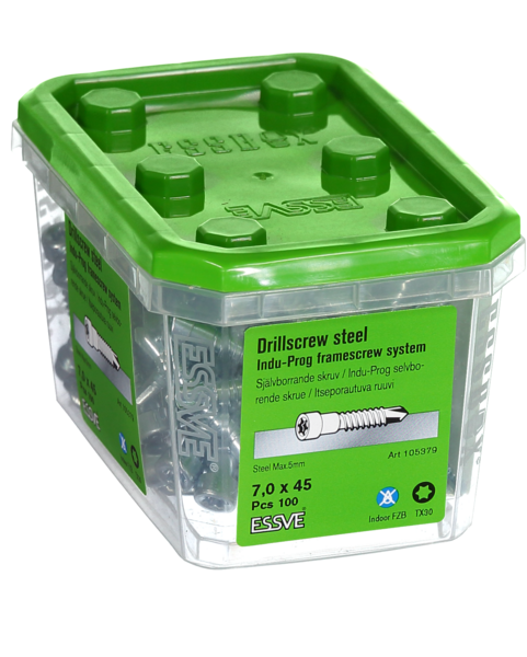 BORRSKRUV INDU-PROG 7X45 100ST