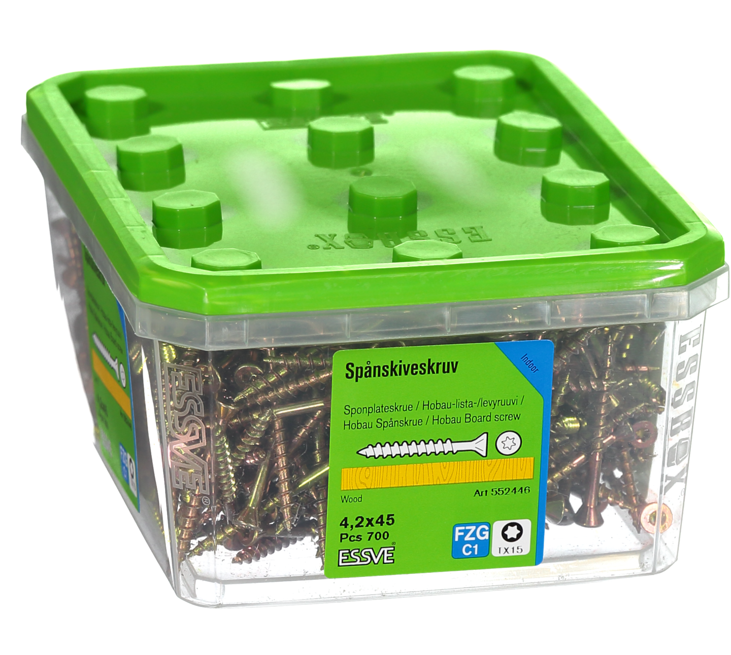 SKRUV ESSVE HOBAU TX15 GULKROM 4,2X45 700ST