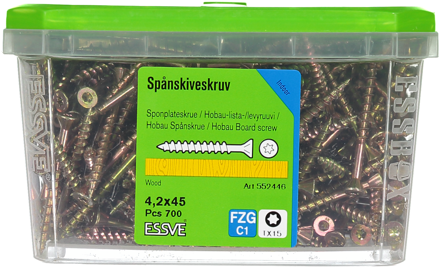 SKRUV ESSVE HOBAU TX15 GULKROM 4,2X45 700ST