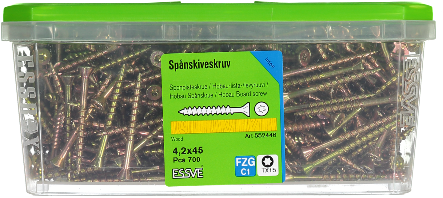 SKRUV ESSVE HOBAU TX15 GULKROM 4,2X45 700ST