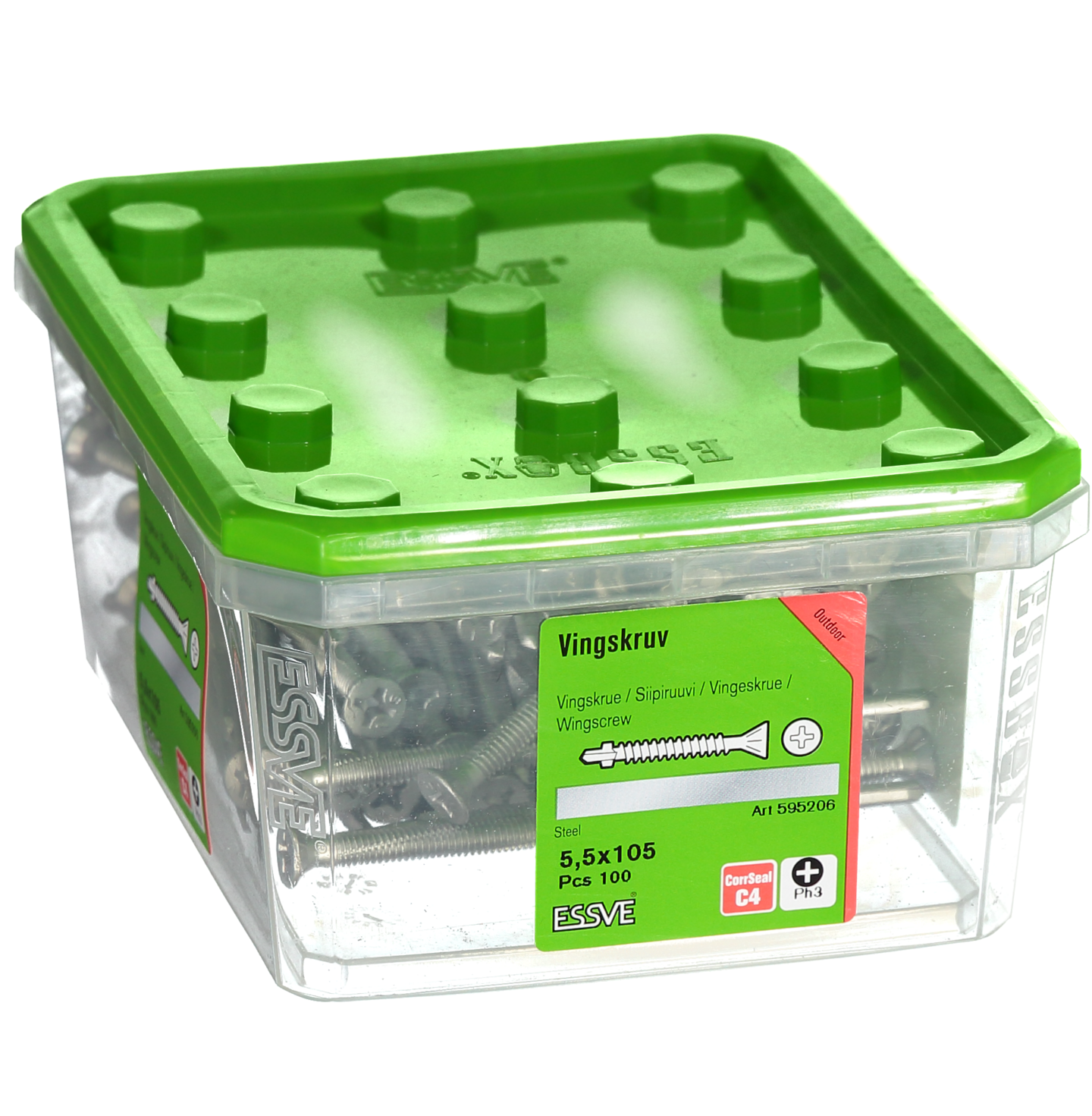 VINGSKRUV FS CS 5,5X105 100ST