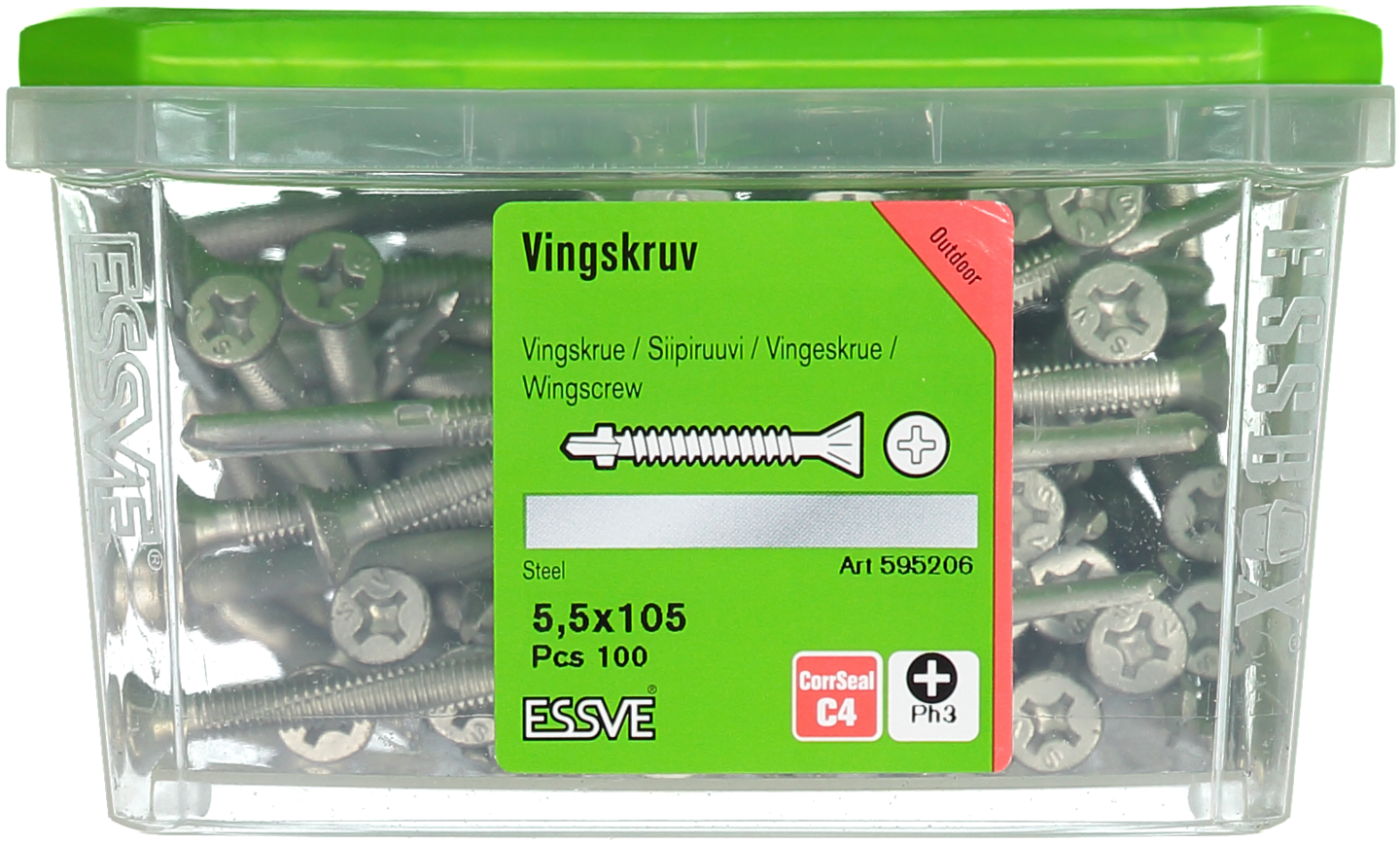 VINGSKRUV FS CS 5,5X105 100ST