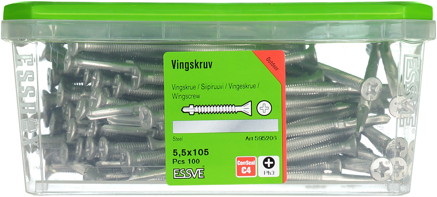 VINGSKRUV FS CS 5,5X105 100ST