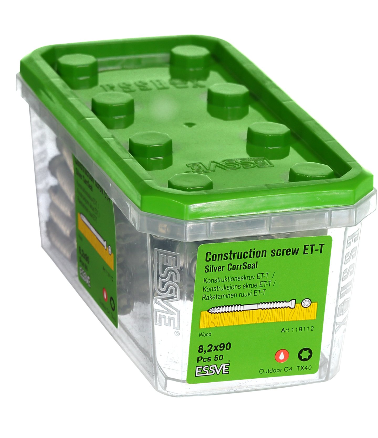 KONSTRUKTIONSSKRUV 8,2X90 50P ET-T CORRSEAL