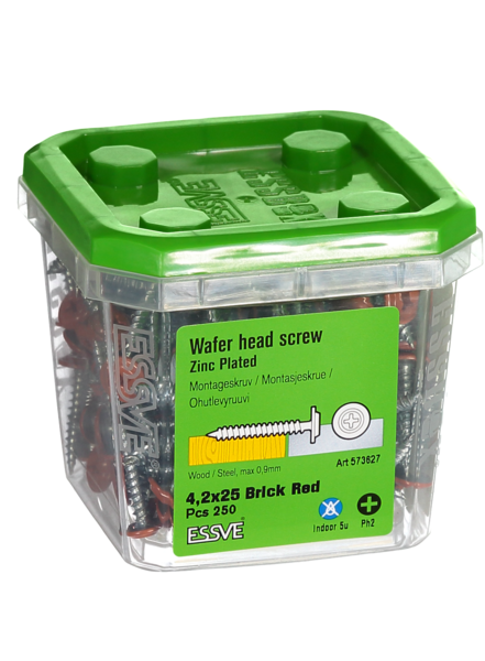 MONTAGESKRUV VS TEGELRÖD 4,2X25 250ST
