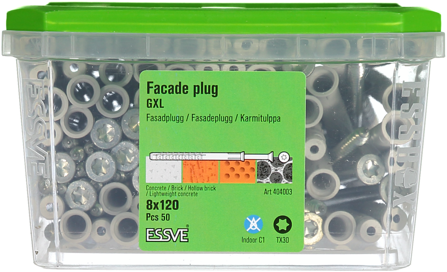 SKRUV GXL FH TX30 FZB 8X120 50ST