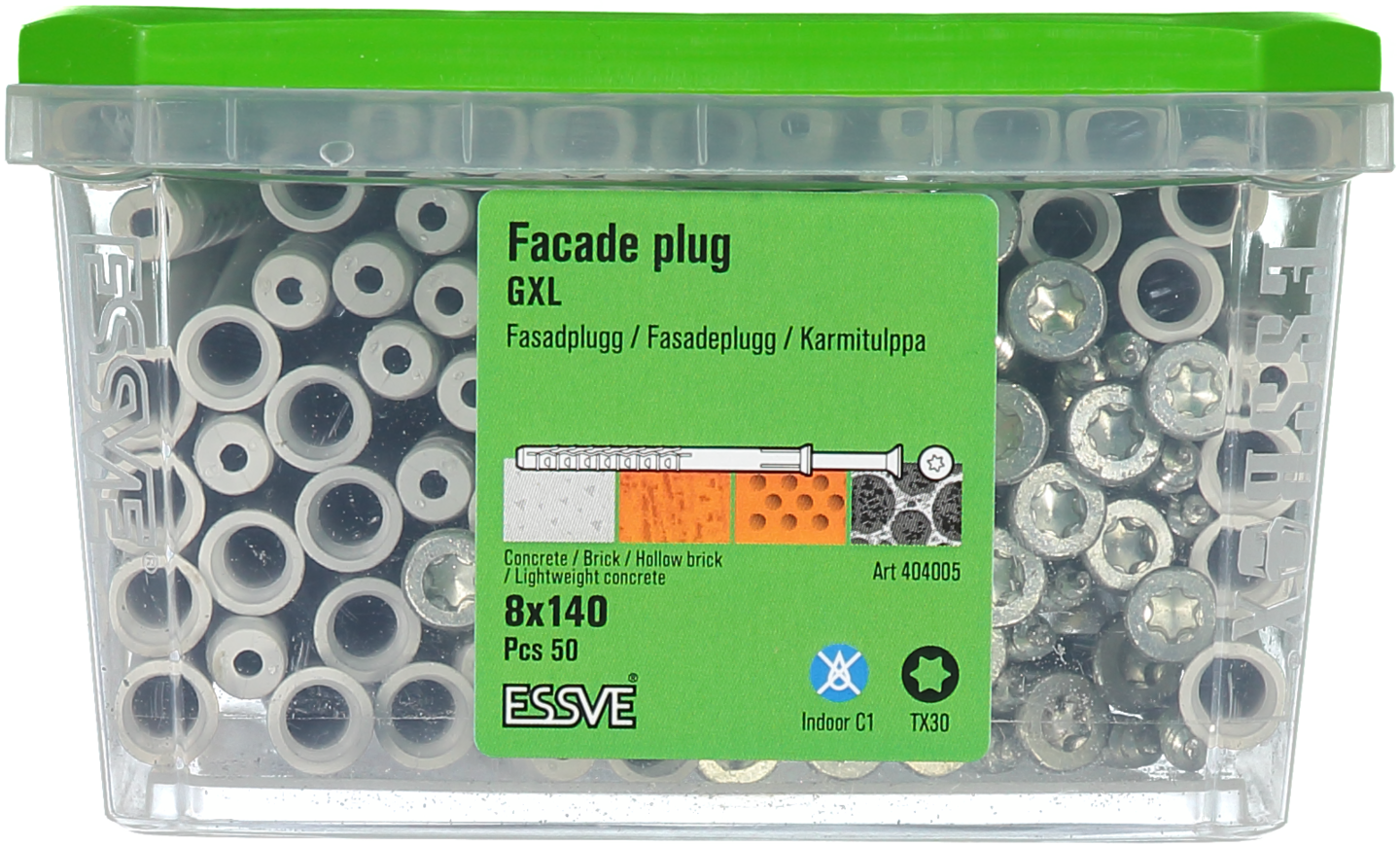 SKRUV GXL FH TX30 FZB 8X140 50ST