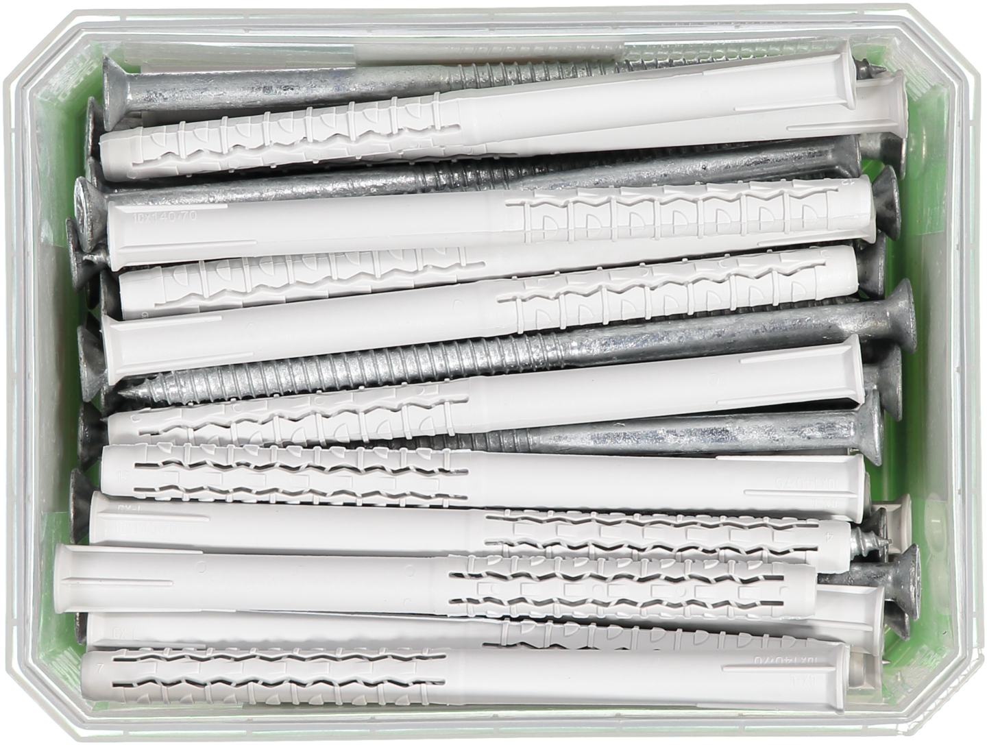 FASADPLUGG FZV C3 10X140 30ST TX40 FÖRSÄNKT SKALLE