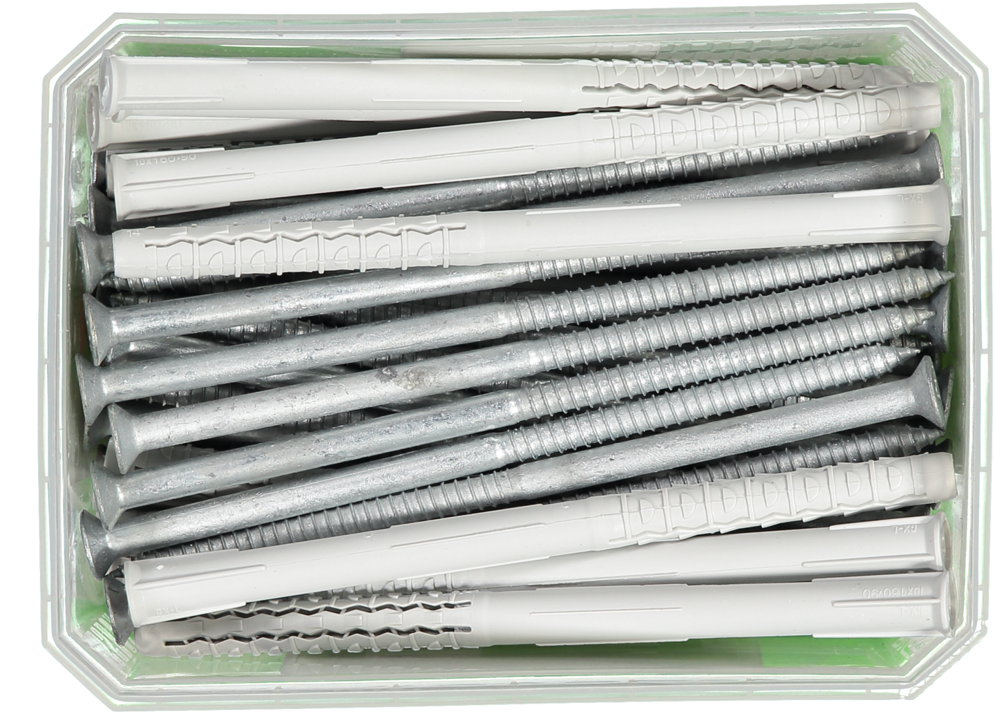 FASADPLUGG GXL FH 10X160 FZV 25ST INKL SKRUV