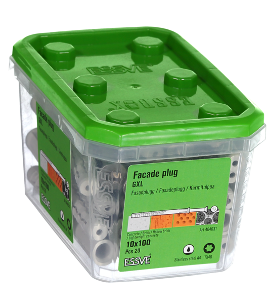 SKRUV GXL FH TX40 A4 10X100 20ST