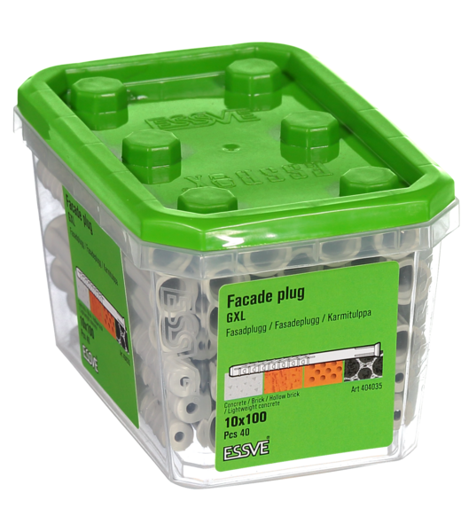 PLUGG ESSVE FÖR GXL SKRUV 10X100MM 40ST