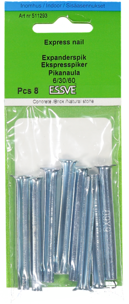 EXPANDERSPIK FZB 6/30/60 8ST