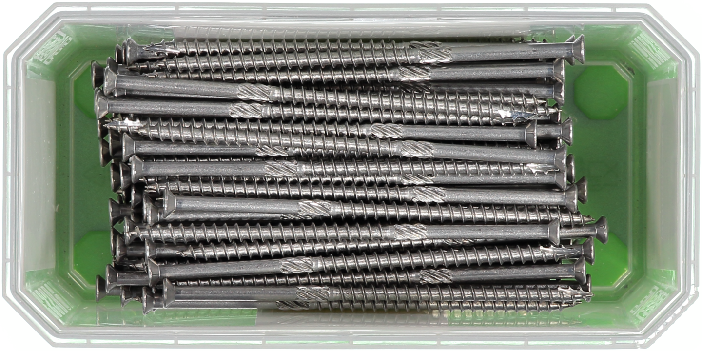 TRALLSKRUV ESSVE CLASSIC ROSTFRI A4 SYRAFAST TX20 5,0X115 100ST