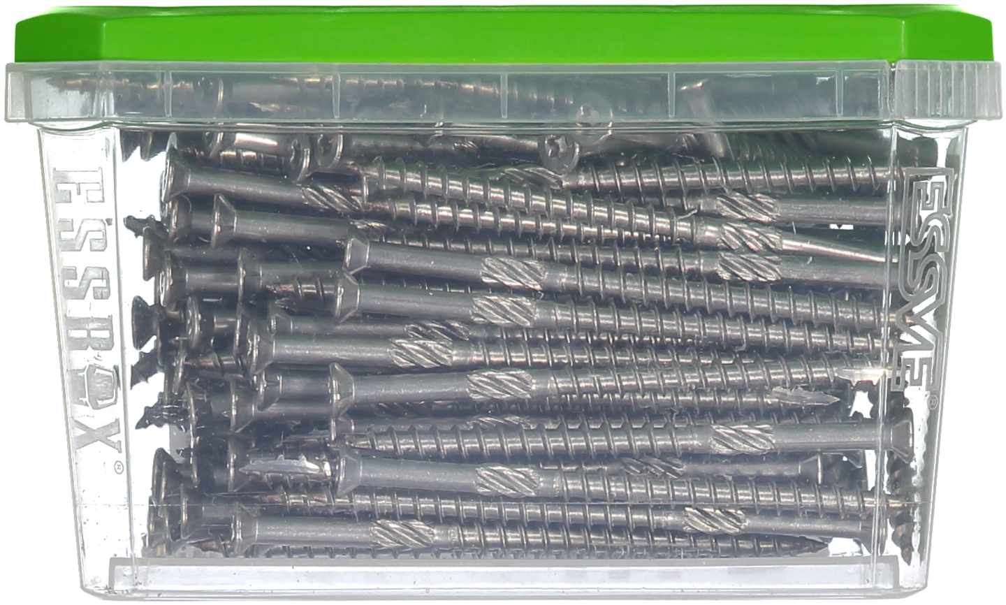 TRALLSKRUV ESSVE CLASSIC ROSTFRI A4 SYRAFAST TX20 5,0X80 150ST