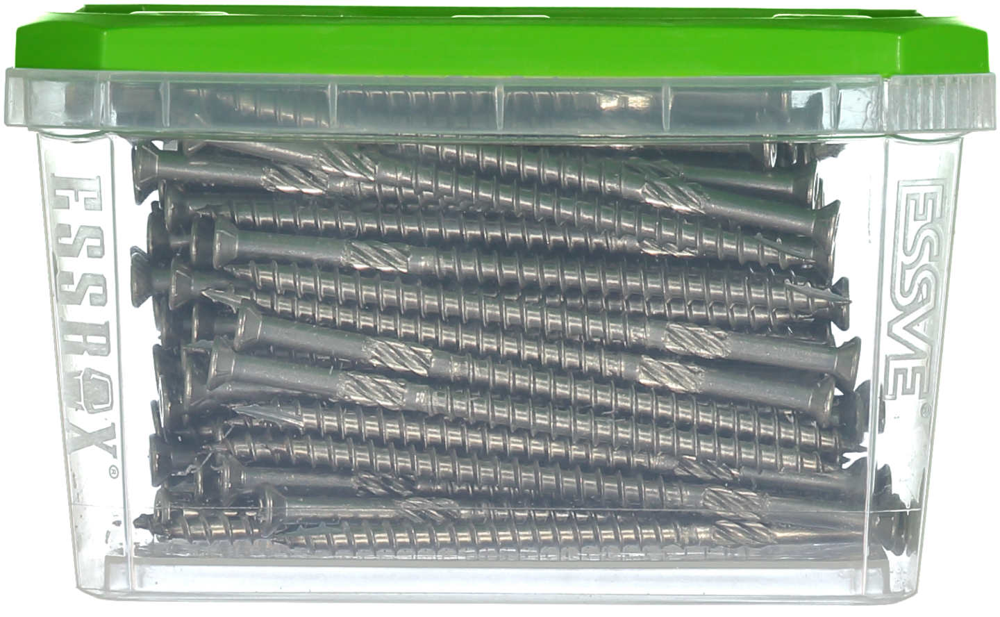 TRALLSKRUV ESSVE TX20 ROSTFRI SYRAF A4 FIBERCUT 5,0X90 100