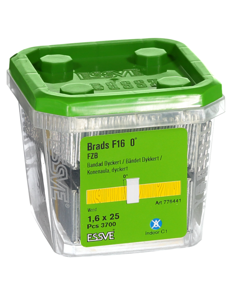 DYCKERT F16 0° 1,6X25MM 3700ST MASKINDYCKERT BLANKFÖRZINKAD